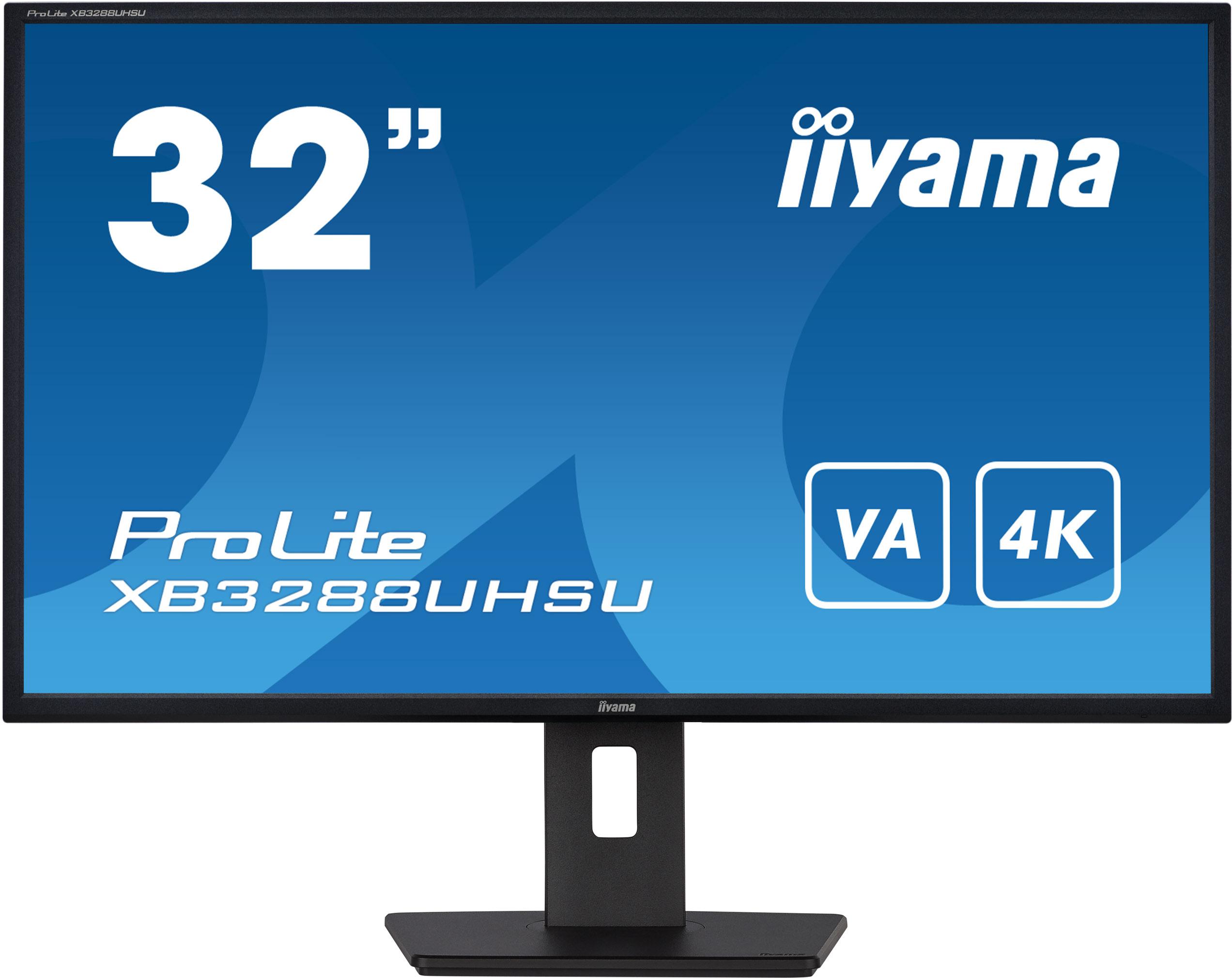 Monitor LED IIYAMA XB3288UHSU-B5 VA HDMI DisplayPort USB 6 5b27de053682cb87595528ae239b37cf