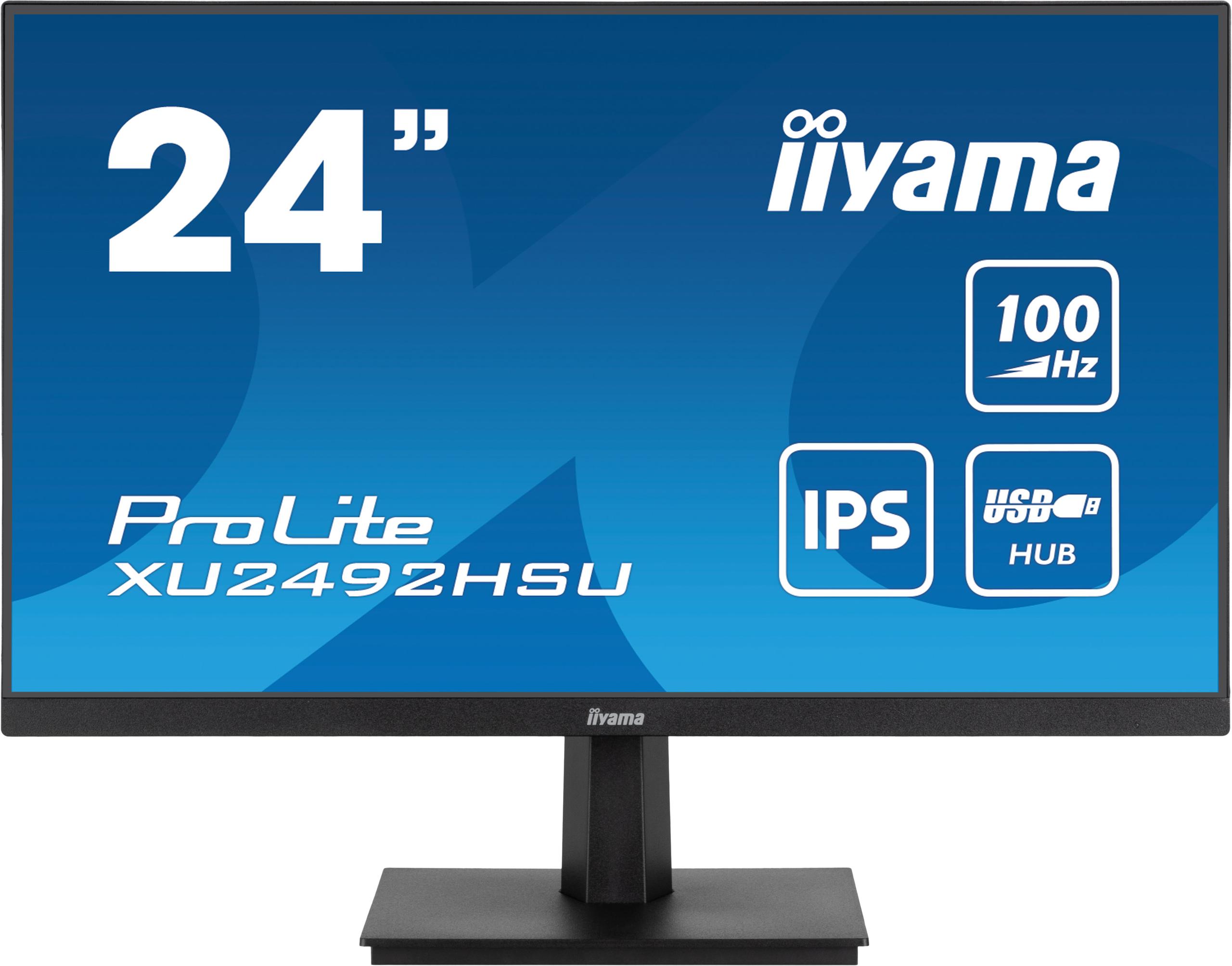 Monitor LED IIYAMA XU2492HSU-B6 24 cale Ultra Slim IPS USB 11 8fa214f940571dae30b802eaa552780f