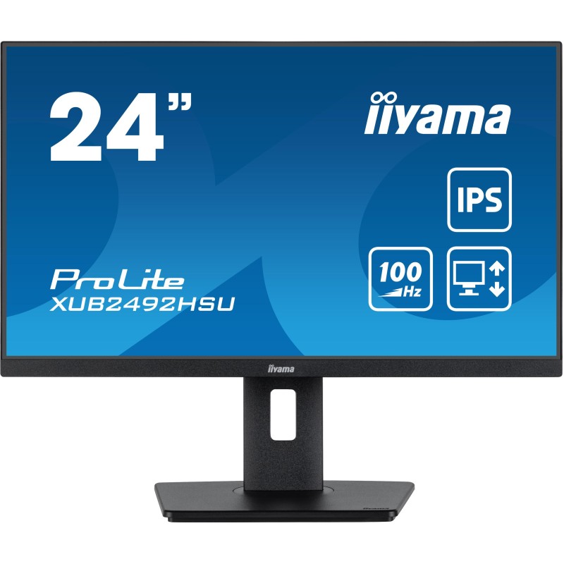 Monitor LED IIYAMA XUB2492HSU-B6 24 cale IPS HDMI DP USB 0,4ms 100Hz 1 ba516b81126fb7a0229200fa5a7688a0