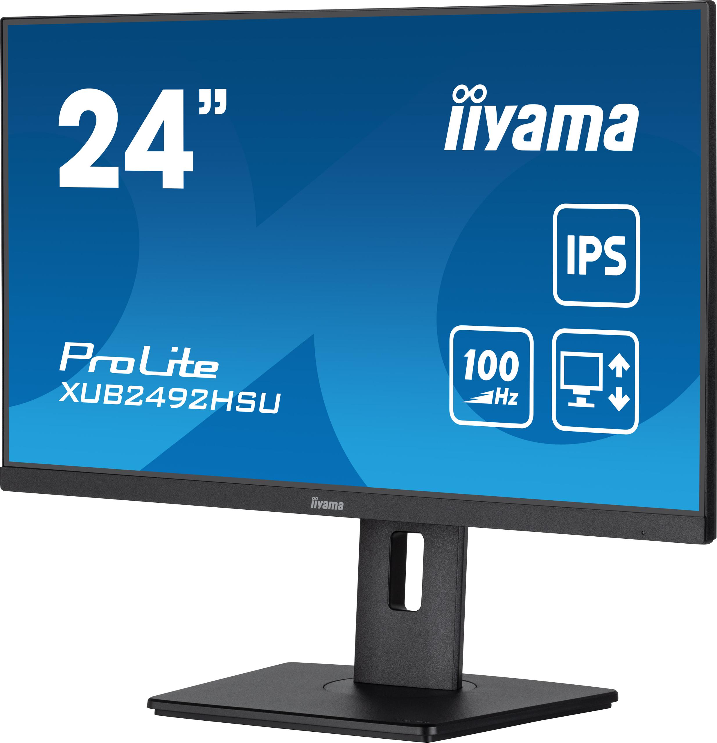 Monitor LED IIYAMA XUB2492HSU-B6 24 cale IPS HDMI DP USB 0,4ms 100Hz 4 718c587007f723b017faebd0a86daf14
