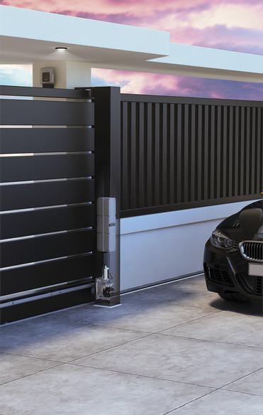 Napęd/siłownik FAAC C4000I do bramy przesuwnej w słupku (109001) 2 af7800e2870444ada8f1b856774399cd