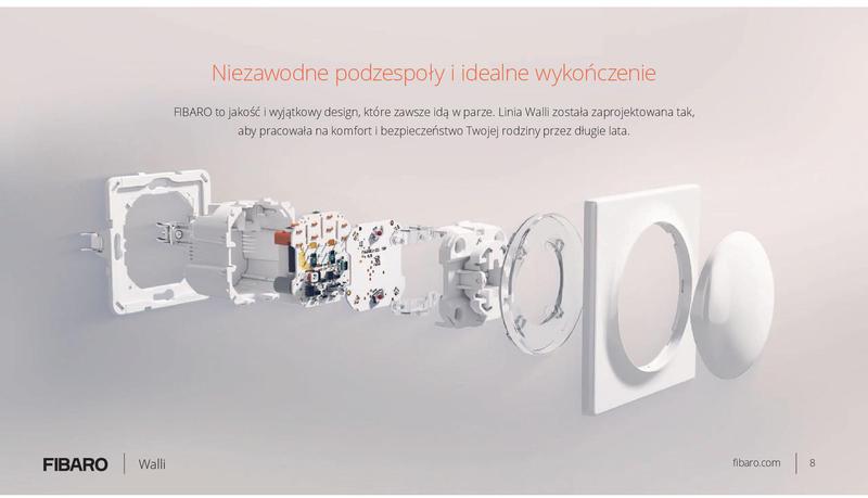 Przycisk Walli Switch FIBARO FGWDSEU-221 8 693e89cff332339f45b11a7d9f3b7160