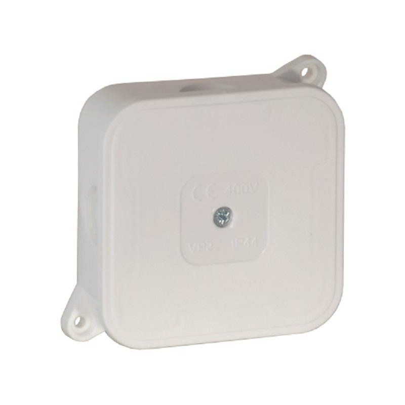Puszka natynkowa pusta 4 wlotów VIPLAST VP-2 BIAŁA IP44 85x85x35mm 027-01 1 6a4c5d445a11ac053e0b4b73eb662743