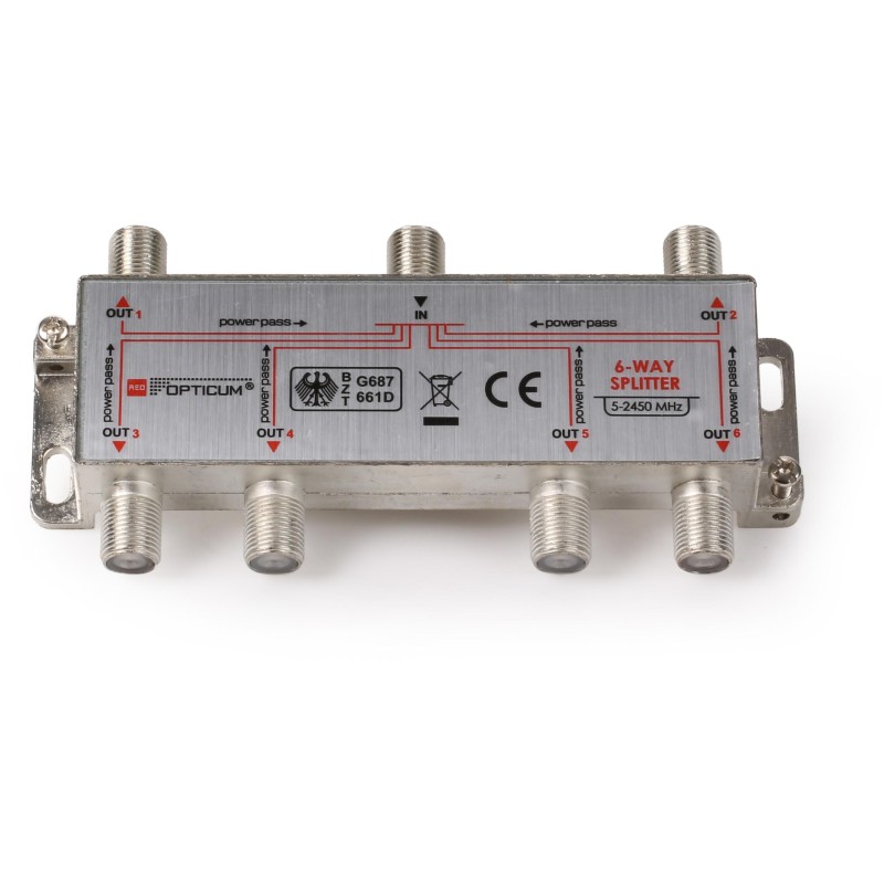 Rozgałęźnik 1-6 DVB-T SAT 6x1 1 993c370a70bebea5dd7824169eda05fb