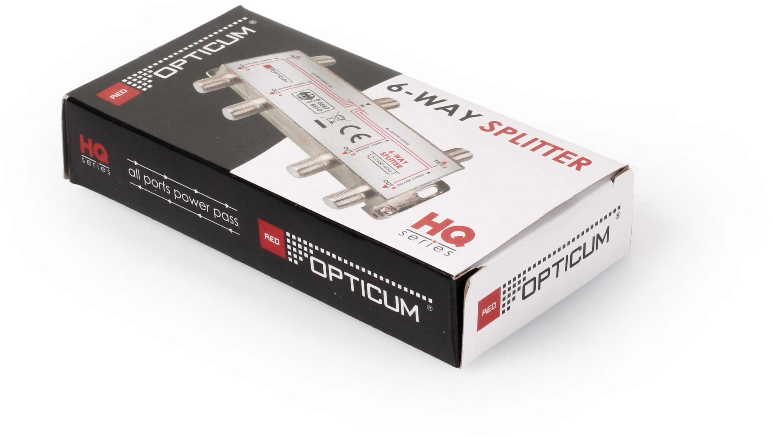 Rozgałęźnik 1-6 DVB-T SAT 6x1 3 2a5715ab43b3810367ba3456c17b3ddf