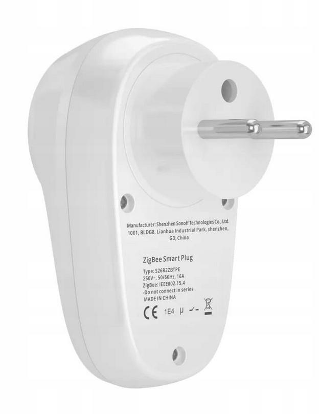 SONOFF Inteligentna gniazdko elektryczne Zigbee 10A 3680W S26R2ZBTPE-FR 2 2adc3e1f0b1024d0ac08cd49c1918edd