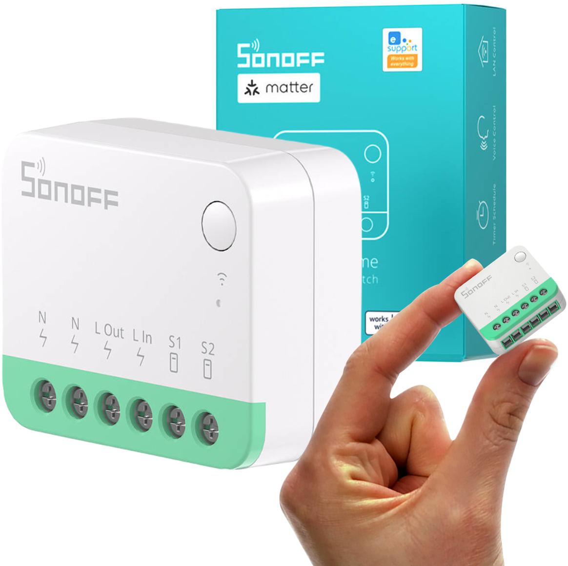 SONOFF Inteligentny przełącznik Wi-Fi 1-kanałowy MINIR4M Matter 2 d03b408c5a27a30a8d4484908f1e90db