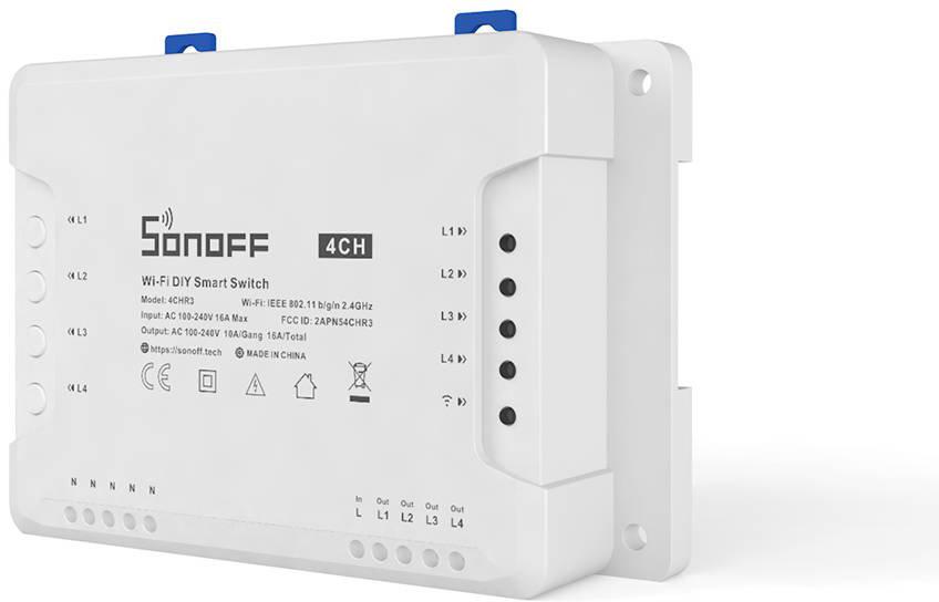 SONOFF sterownik 4-kanałowy 10A WiFi 4CHR3 5 eb0e6462ef4121ae8cd0e9a412b68fc7