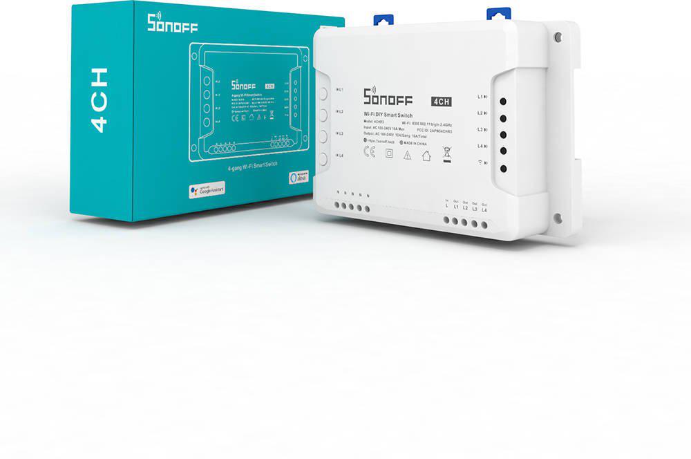 SONOFF sterownik 4-kanałowy 10A WiFi 4CHR3 7 9c6aa1606f1f9ad455891c3deb97b729