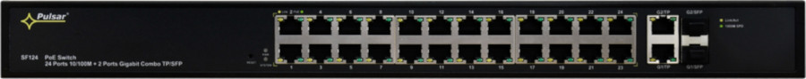 SWITCH POE PULSAR SF124 24+2 UPLINK/SFP POE+ GIGABIT 2 9ab8418ad8eda9b926bedb8e9986d1bd