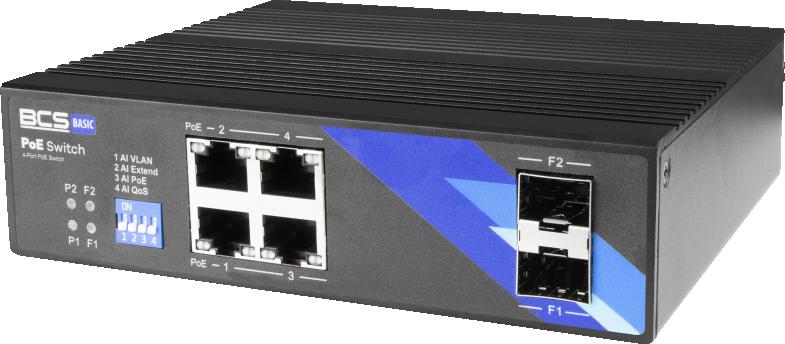 Switch PoE BCS BASIC BCS-B-ISP04G-2SFP 5 a4fc343a10edd361be52c7283bafd71c