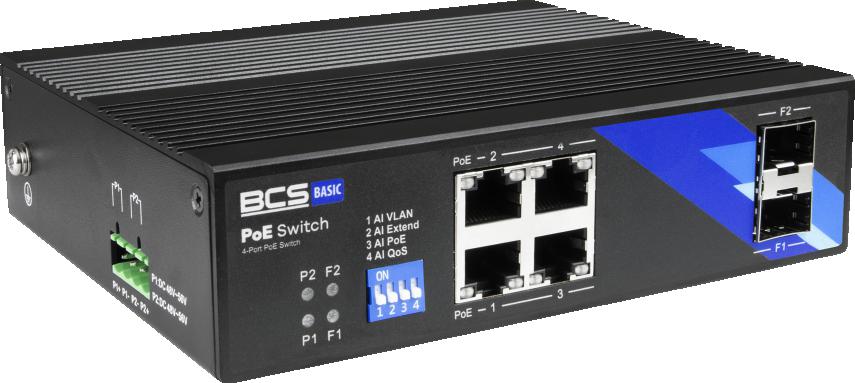 Switch PoE BCS BASIC BCS-B-ISP04G-2SFP 6 8f0667571bd572e4672765af0c2d556e