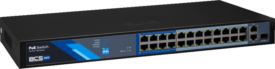 Switch PoE BCS BASIC BCS-B-SP2402G-1SFP 6 0eb0488fabcd71adbce16ff1e719d759