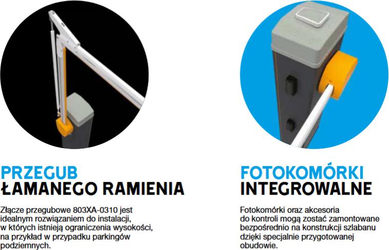 Szlaban CAME LS4 z ramieniem 803XA-0051 do 3m 11 e02170db24251e145a05d1520d199763