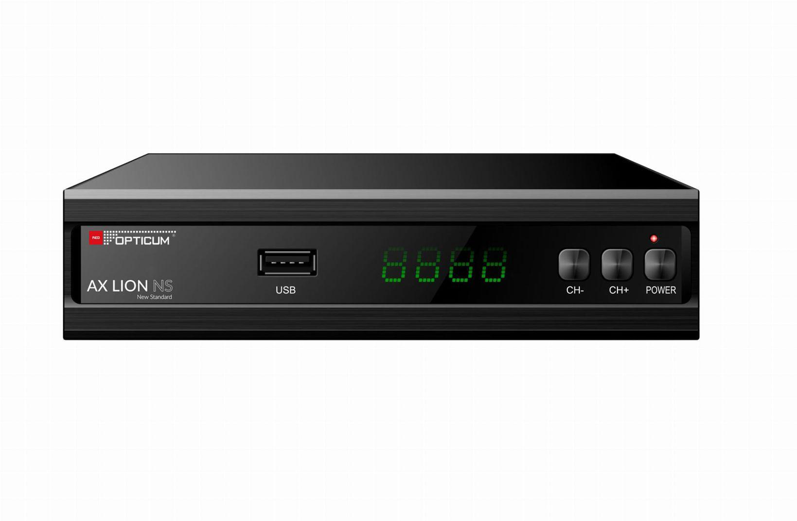 TUNER DVB-T2 OPTICUM AX LION NS H.265 10bit 4 2d9b54585b3cca8285b4a4dbb63eb1d9