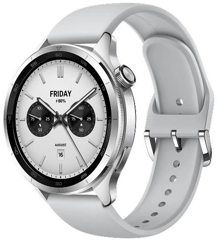 Smartwatch Xiaomi Watch S4 srebrny 1 053a27d4091e5f38d19e01f6b86fdb65