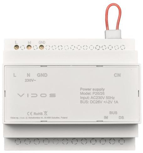 Zasilacz VIDOS DUO P26/26 1 f85c8fdbe702624f40eb4b3da9099757