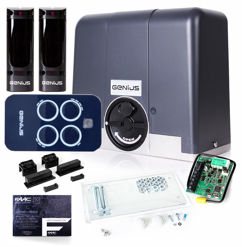 Zestaw Genius Blizzard 400 24V do 400kg bram przesuwnych 1 8fd3a5d46925243ce69573176049d00d