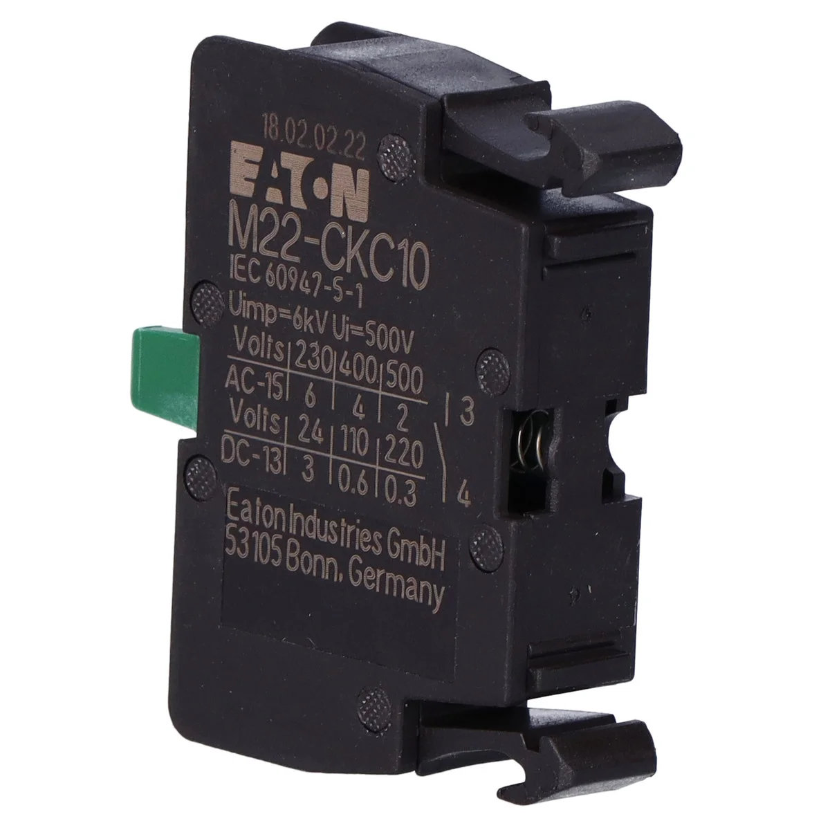 Element stykowy M22-CKC10 1Z montowany do dna 4 e56685966a51da75a1d5eb63b70f7a30