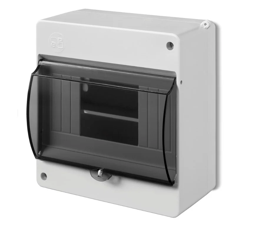 Obudowa natynkowa, 6-modułowa, z szybą, IP30D 1 60a916c3227d326faa3b8345e2c53569