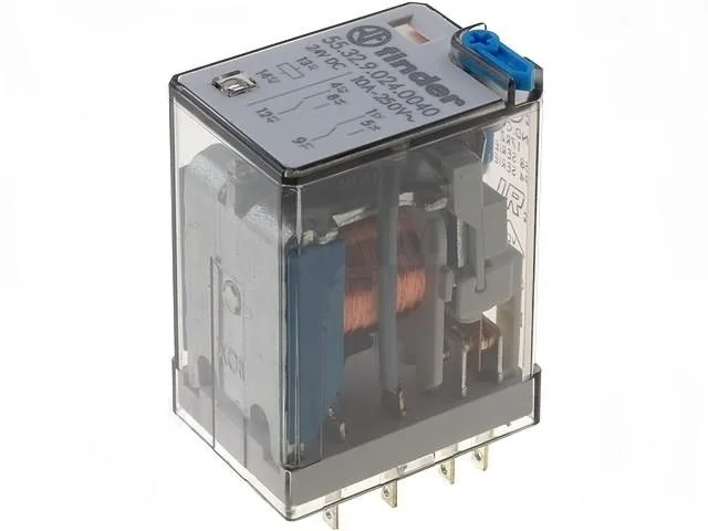 Przekaźnik 2CO 24V DC 10A 1 4a77289654cc0e28917695fda97e1e04