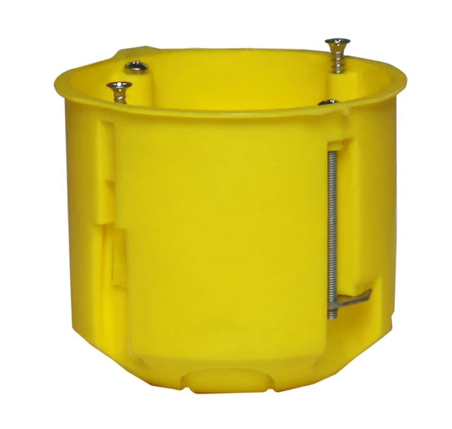 Puszka podtynkowa p/t PK-60 karton-gips, głęboka z wkrętami, samogasnąca, bezhalogenowa, żółta ONNLINE 1 825dea9d45f2b4da57833b0694226eb9