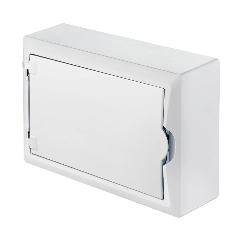 Rozdzielnica natynkowa 1x12 modułów biała IP40 ONNLINE 1 d72d6b4d6101fa420a4eaa7e5781a315