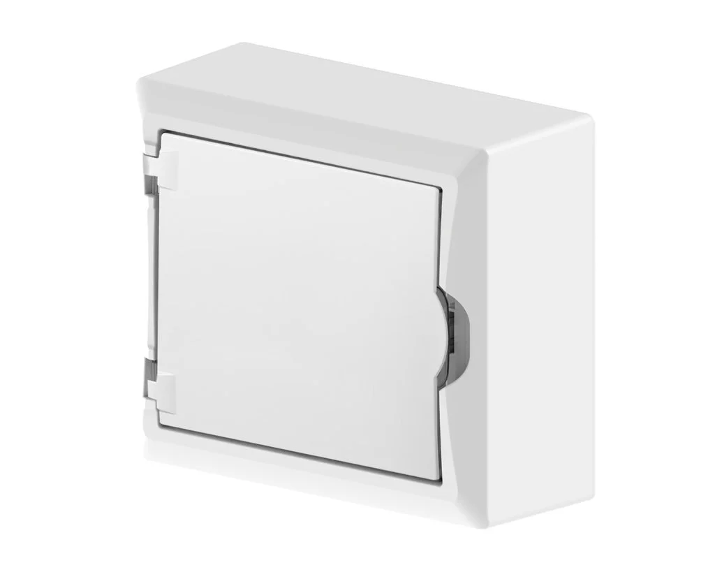 Rozdzielnica natynkowa 1x8 modułów biała IP40 ONNLINE 1 f34806a2b05f4df047e1305310cd3cbd