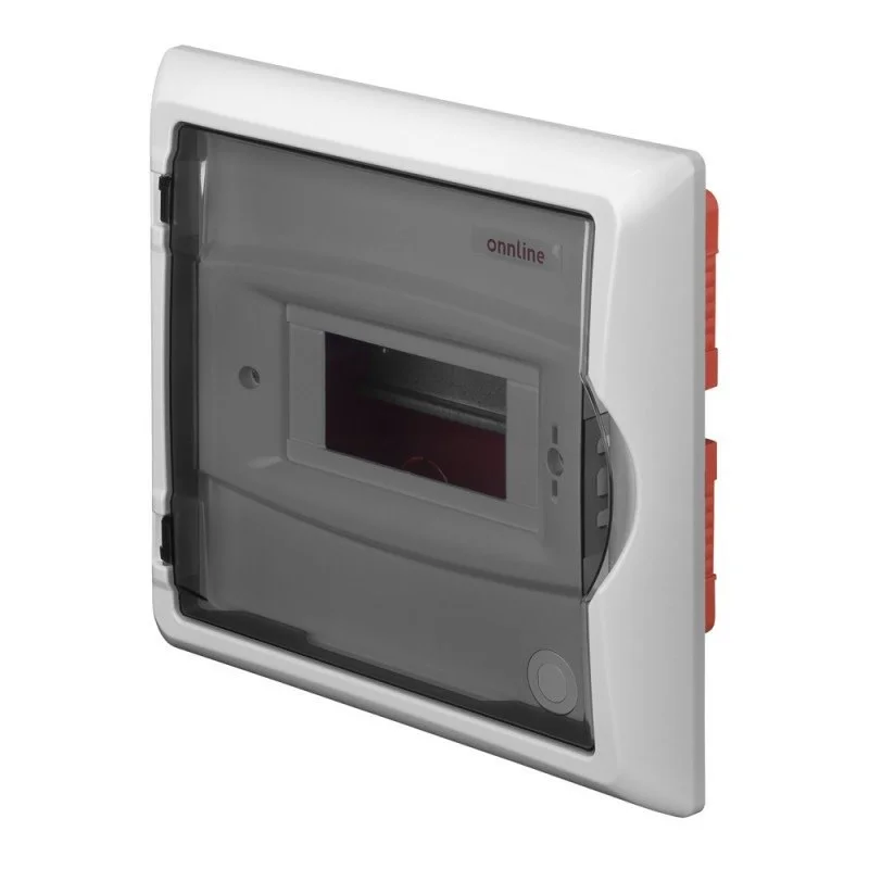 Rozdzielnica podtynkowa ONNLINE 1x6 modułów IP40 szyba dymna 1 2ecbf7233a4e5db1229533030d81bc6f