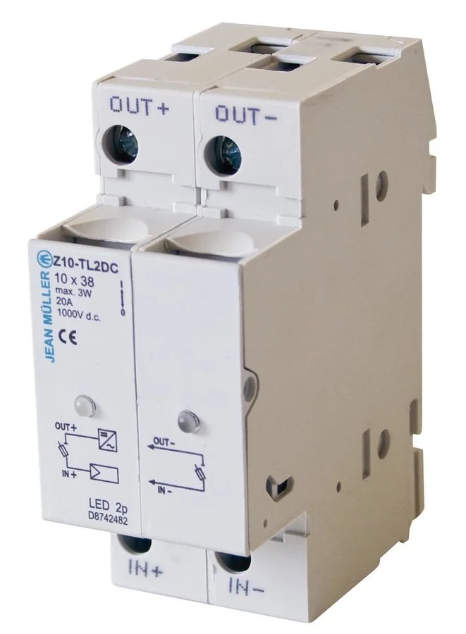 Rozłącznik bezpiecznikowy 10X38 Z10-TL2/DC 1000V/EWK.GPV 1 14f80cd10106fb385a6fe9bb2ec2e1d4