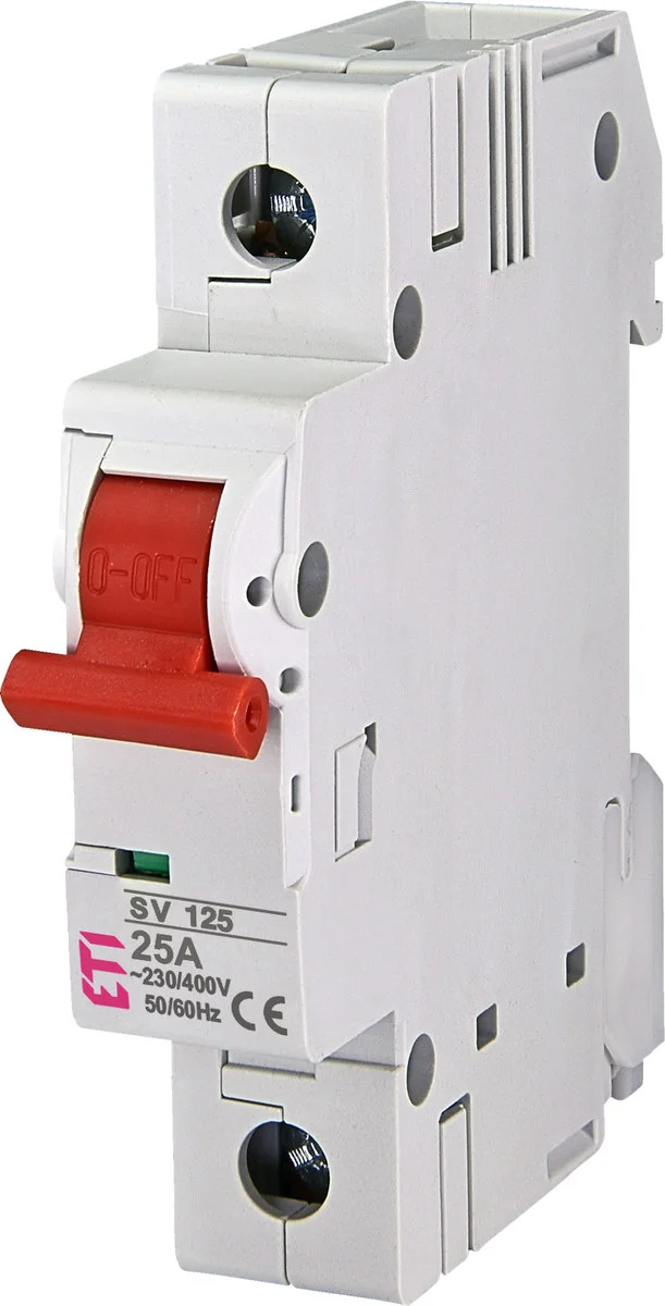 Rozłącznik izolacyjny 25A SV 125 1 70df0dd0897a185a3152b3609e3e3859
