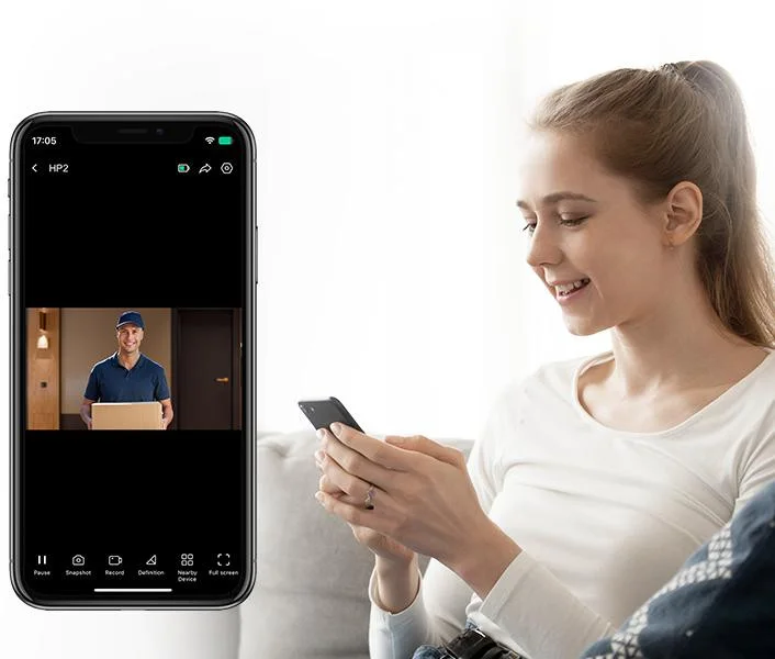 Bezprzewodowy wizjer do drzwi Ezviz HP2 12 36d4458a2cc354fc1c5497a24c240815