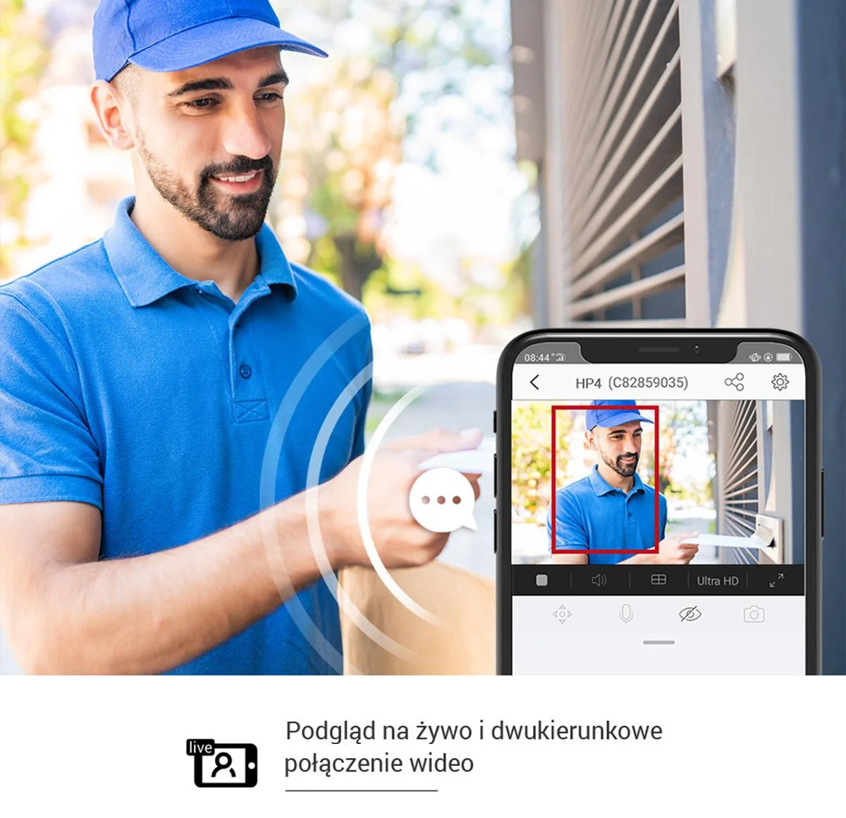 Bezprzewodowy wizjer do drzwi Ezviz HP2 3 852053db924132e0d181402f9f2318cd