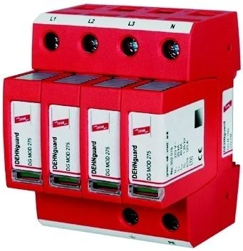 Ogranicznik przepięć DEHNguard M TNS 275, 4-biegunowy do sieci 230 V AC 1 327b867508318f6c9738c3972bfde5a2