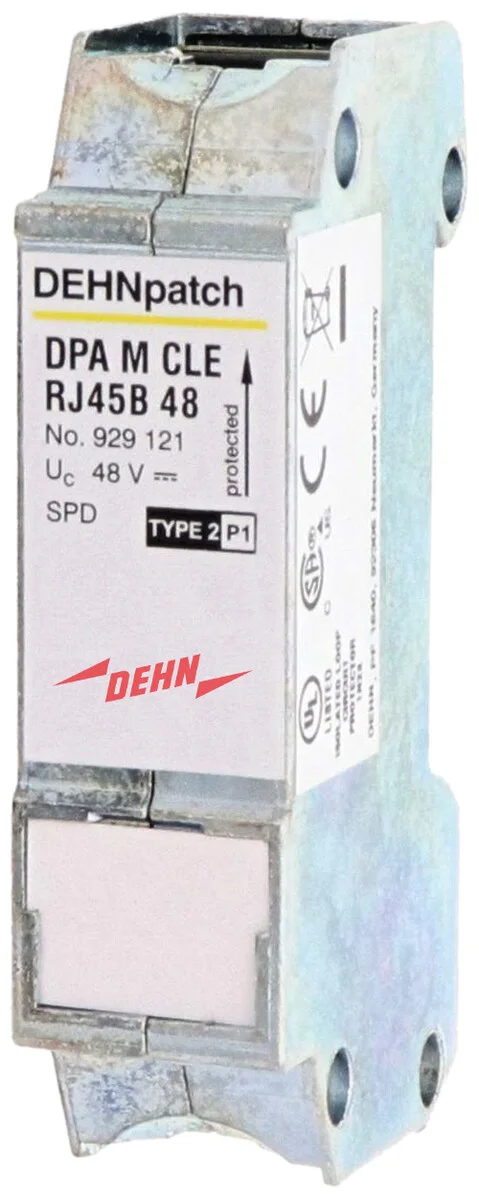 Ogranicznik przepięć DEHNpatch M CLE RJ45B 48, Typ 2/P1 1 d2e32a0ccce1b24e102a0dc4d0344783
