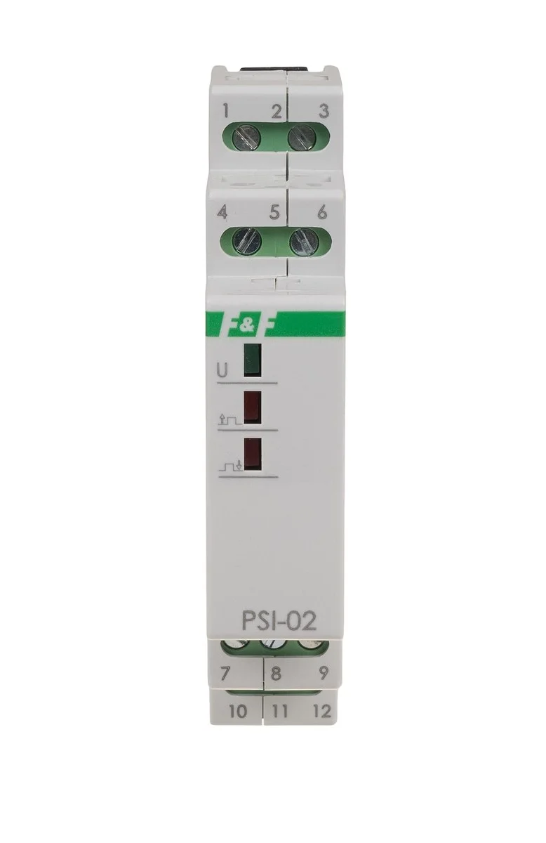 Przetwornik sygnału PSI-02, 230V, 2x8A, 1 moduł 1 a1e3daf83602416e2ae7dcb75abd9dae