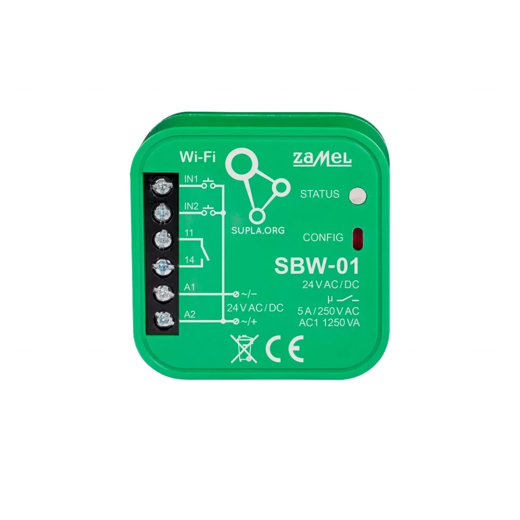 Sterownik bramowy Wi-Fi 1-kanałowy dwukierunkowy Typ: Sbw-01 1 4f50b4b0e1a61c49aeb92e8dde69c5f0