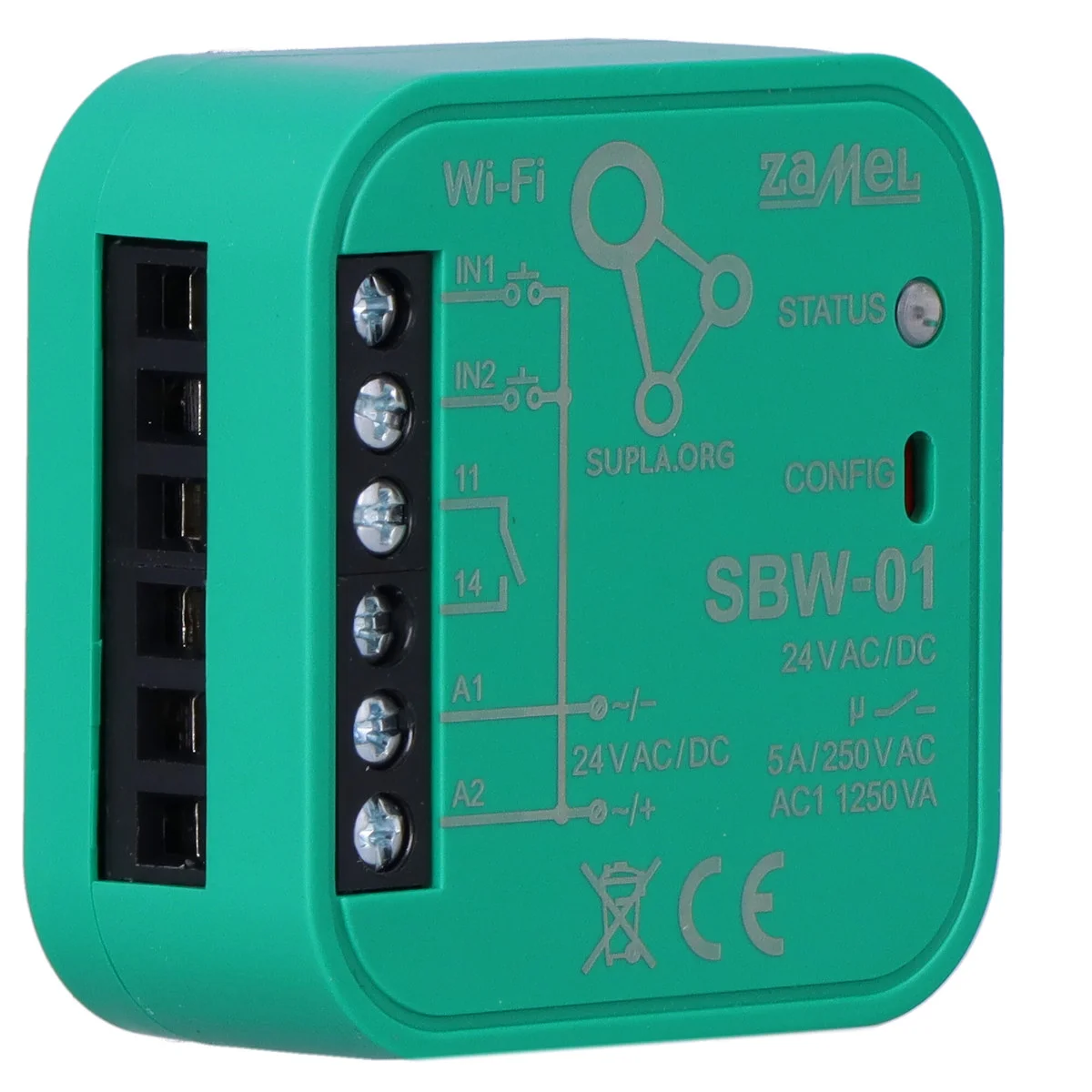 Sterownik bramowy Wi-Fi 1-kanałowy dwukierunkowy Typ: Sbw-01 2 9d4cda68a5aa6f210050b0bd3459d7c9