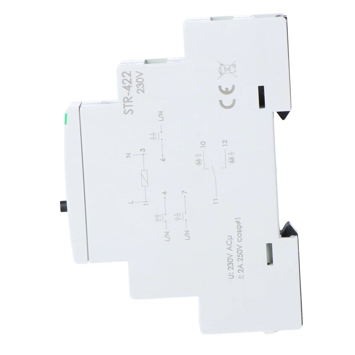 Sterownik rolet STR-422 jednoprzyciskowy, Un=230V AC, 8A, 1 moduł 2 1aaa3d8af68dede2ef4f62c994d54bba