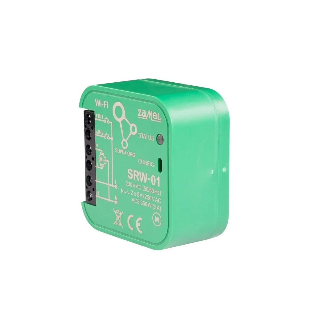 Sterownik rolet Wi-Fi Typ: Srw-01 3 635e49033b0f2c2c0bc35ad7f5d9e6bd