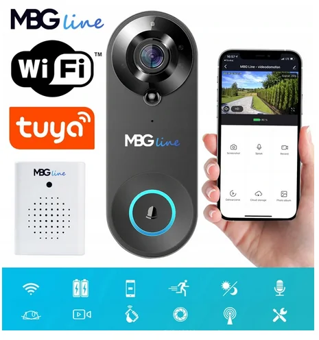 Wideodomofon MBG line SF W3 czarny 16 9507935c1cabb7413e6e348ec4d92ca5