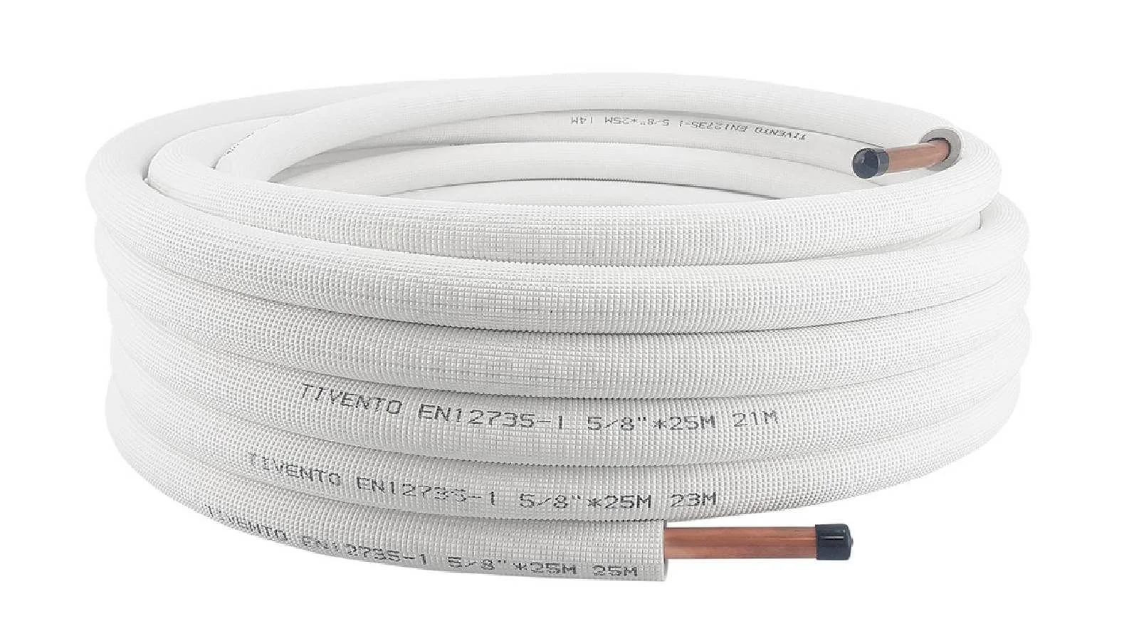 Rura Miedziana w otulinie 3/8 krąg 25 m Tivento Flex 1 de95ff301ef4fd7bff3dead61f381b55