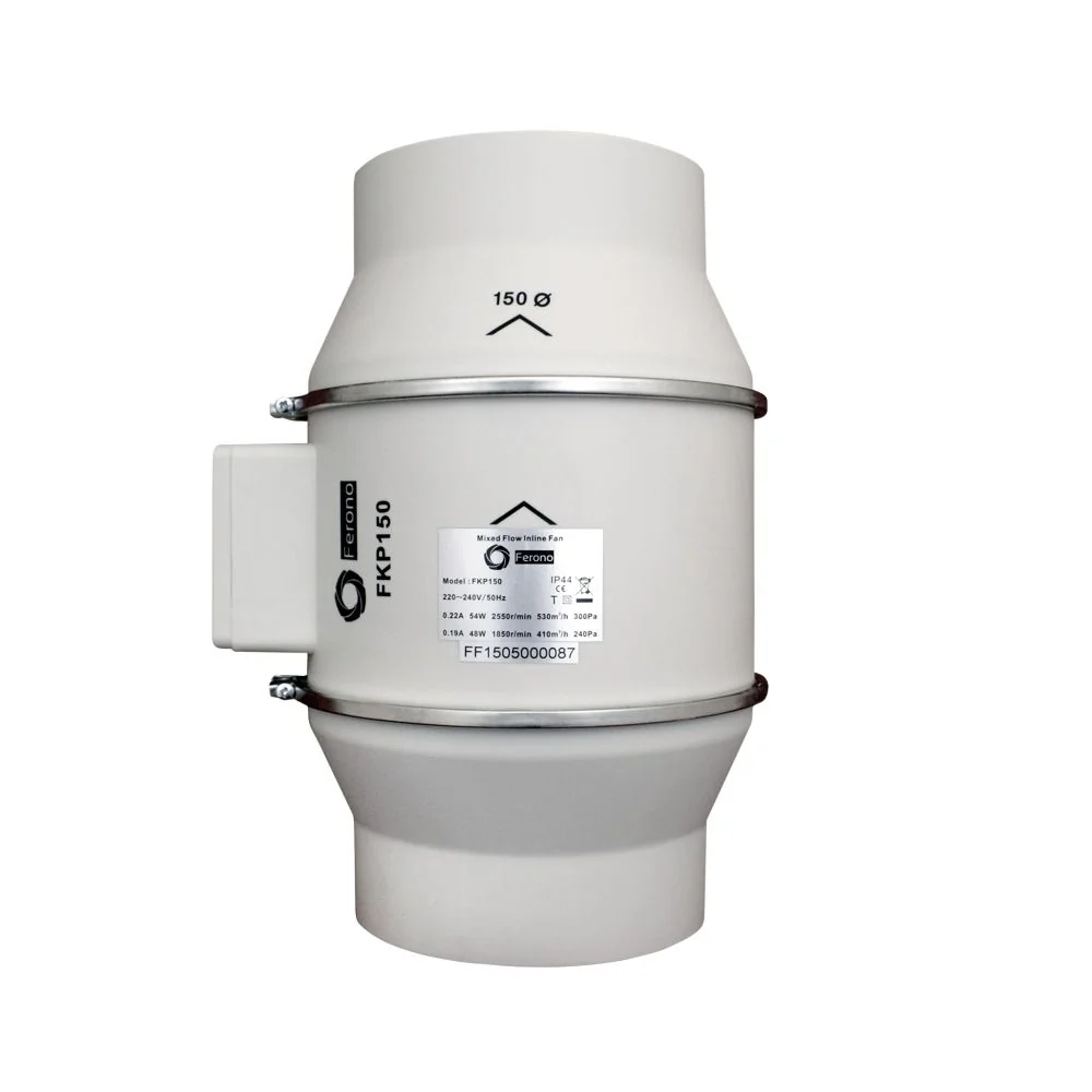 Wentylator Kanałowy Ferono FKP150 Plastikowy 150mm 2 8fc8db6b72c18e2616f9a51a3eba53d9