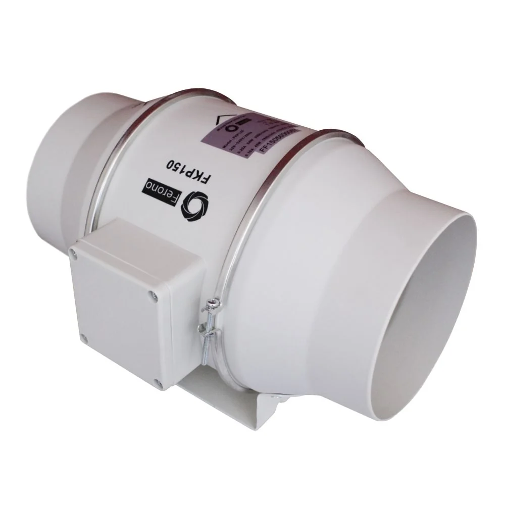 Wentylator Kanałowy Ferono FKP150 Plastikowy 150mm 5 cad2a3179bbed98b120ac4988bfee3ef