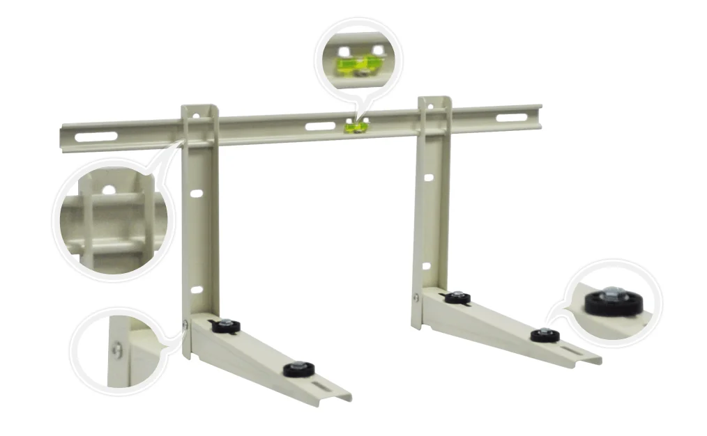 Wspornik składany z belką montażową Ivensis IWL450 450mm 1 bc90793c62ec20ce824785c958fb5949